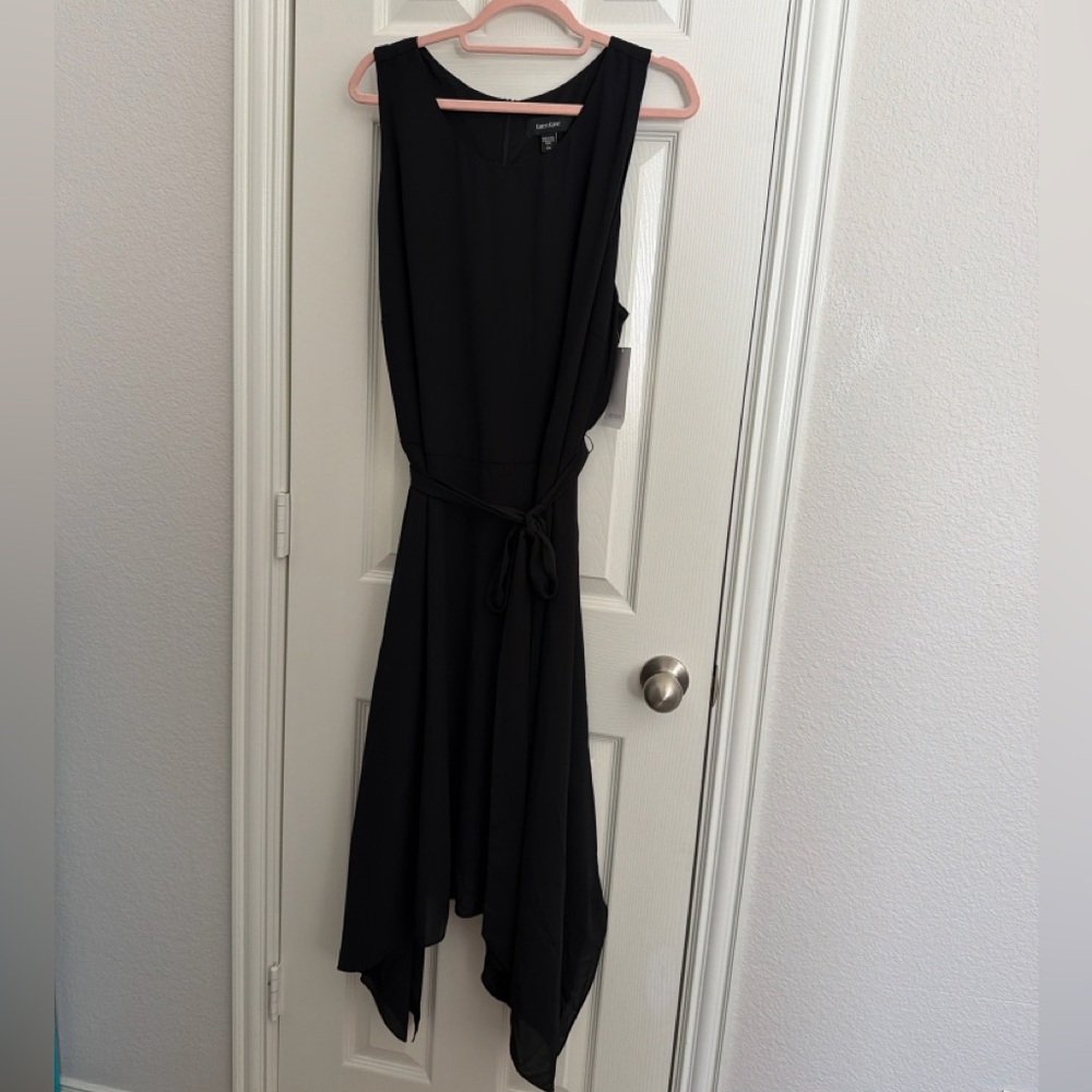 🖤 Karen Kane Handkerchief Hem Dress – Plus Size 3X